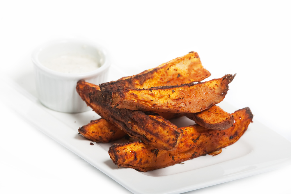 Baked Sweet Potato Wedges