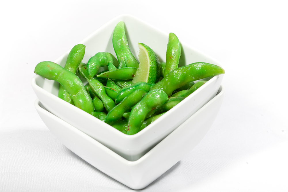 Warm Edamame Beans